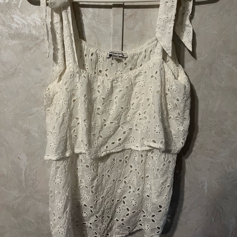 American eagle white top💝